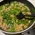ぱるママ's cooksnap of when they made ほうれん草とあげ玉のとろとろ煮.