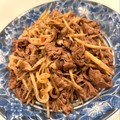 悠LOVE航's cooksnap of when they made ごぼうと牛肉のピリ辛炒め.