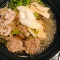 ｂｅｒｒｙ＋'s cooksnap of when they made 寒い季節に！豚つくねスープ鍋！.