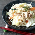 あず7225's cooksnap of when they made ささっと簡単♪焼きうどん〜醤油味.