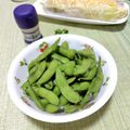 ＴＯＭＯ ＹＵ's cooksnap of when they made ビールのおつまみ⌒☆枝豆(枝付き)ゆで方.