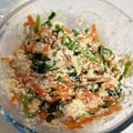 KAAASM's cooksnap of when they made 幼児食にも★ほうれん草と人参の白和え.