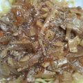 ささささ＆＊'s cooksnap of when they made タケノコと豚肉のあんかけカリカリ焼きそば.