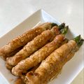 あぐぽん's cooksnap of when they made 旬を満喫★アスパラガスの豚バラ肉巻き★.
