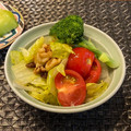 ちゃぴ♥'s cooksnap of when they made 私のこだわり♪　レタスの上に信号サラダ.