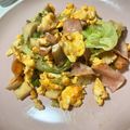 Mikancho7's cooksnap of when they made ☆簡単☆やみつきレタたま炒め.