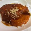 さんちゃん（╹◡╹）'s cooksnap of when they made こんがりチーズ衣deえのき根ステーキ.