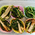 TOMO K's cooksnap of when they made 春菊とちくわの胡麻和え.