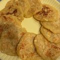 ポメちょん's cooksnap of when they made 【離乳食・後期】さつま芋ときな粉のおやき.