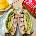 うたかた。's cooksnap of when they made 照り焼きチキンとアボカドのサンドイッチ♪.