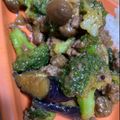ぴあの姫's cooksnap of when they made ブロッコリーと豚ひき肉のピリ辛味噌炒め.