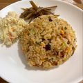 ☆あさ's cooksnap of when they made にんにく生姜香味が効いてる✰卵チャーハン.
