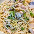 rv's cooksnap of when they made ねぎ大量消費！超簡単ツナと長ネギのパスタ.