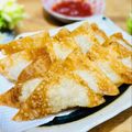 ねっちゃんっ's cooksnap of when they made 楽しい食感☆パリパリ揚げワンタン.