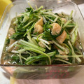 chara24653's cooksnap of when they made 水菜と油揚げのお浸し.