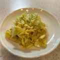 チョコチョコかえる's cooksnap of when they made 常備菜♫キャベツの胡麻和え.