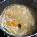 okapi☆☆'s cooksnap of when they made 南瓜とえのきの味噌汁♪.