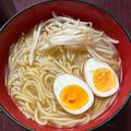 ママメイン！時々子供's cooksnap of when they made 3分ですぐ食べられる 煮卵！　味玉.