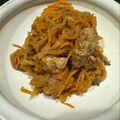 TeaChan214's cooksnap of when they made 家庭料理の定番！切り干し大根の煮物.