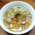 YCHキッチン's cooksnap of when they made 大根とキャベツのあっさりスープ.