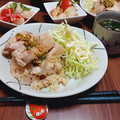 ひっこ's cooksnap of when they made 炊飯器ひとつで☆簡単お手軽☆カオマンガイ.