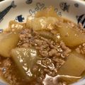 きゃんヴぇる's cooksnap of when they made 温まる～！大根と豚ひき肉のトロトロ煮.