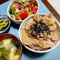 ˚♡'s cooksnap of when they made ❤簡単♡美味しい豚照り丼❤.