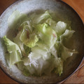 みるく茶's cooksnap of when they made レタスとしらすと茗荷の甘酢和え.