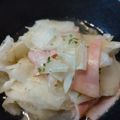 ばたみそーぱん☆'s cooksnap of when they made すし酢で作る！大根とハムのマリネ.