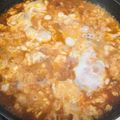ひぃちゃんひー's cooksnap of when they made フライパンでチキントマト玉子チーズとじ♪.