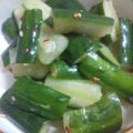 ちくわ君's cooksnap of when they made 酒の肴♪やみつきピリ辛きゅうり〜.