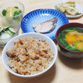 まる゜'s cooksnap of when they made 簡単激ウマ！鶏肉としめじの炊き込みご飯.