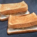 クックM6DK2O☆'s cooksnap of when they made バナナのホットサンド♡.