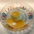 コスモとフライパン's cooksnap of when they made 型がなくてもok★ピーチババロアとソース.