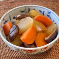 コムギ大好き's cooksnap of when they made 大根と人参と椎茸の煮物.
