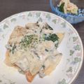 Madeleine7's cooksnap of when they made ✿鮭と野菜のチーズクリーム煮✿.