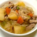 ☆8トマチー8☆'s cooksnap of when they made 簡単☆ルクルーゼでほっこり水なし肉じゃが.