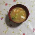 くネコまろす's cooksnap of when they made 食べごたえあり！厚揚げとキャベツの味噌汁.