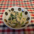 龍青空ママ's cooksnap of when they made 小松菜とえのきの卵とじ(ノンオイル).