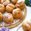 ♪しんちんぐ～♪'s cooksnap of when they made シュクリームにホイップカスタードクリーム.