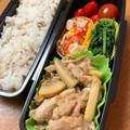 EGUDON's cooksnap of when they made ５分で！！筍と豚肉の味噌バター炒め.