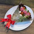 まめたん's cooksnap of when they made 記念日に♡簡単可愛いブーケサラダ.