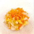悠LOVE航's cooksnap of when they made 白菜の柚子浅漬け.
