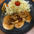 わんず's cooksnap of when they made 豆腐と鶏ひき肉だけで簡単つくねハンバーグ.