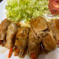 etati☆87's cooksnap of when they made 簡単♡野菜の肉巻き～照り焼きソース.
