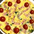ぺかちゅ's cooksnap of when they made フライパン10分✿ブロッコリーのキッシュ.