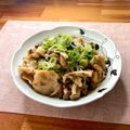 FGO☆'s cooksnap of when they made 鶏むね肉ときのこのポン酢蒸し焼き.