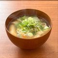 Etsu☆ko's cooksnap of when they made ☆白菜と油揚げの味噌汁☆.