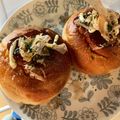 Mieまま's cooksnap of when they made 見た目もたこ焼き？たこ焼きパン♪.