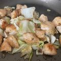 しみず's cooksnap of when they made 鶏肉とキャベツのガーリック炒め.